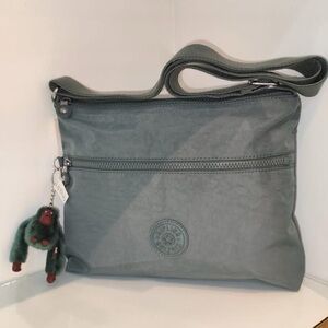 Kipling Annabelle Crossbody - Light Aloe Tonal - Cute Gorilla!
